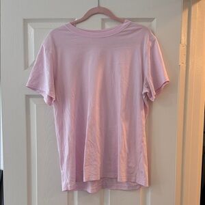 lululemon Light Pink All Yours Crewneck T-Shirt